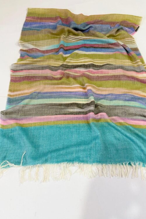 Celestia Striped Pashmina Stole