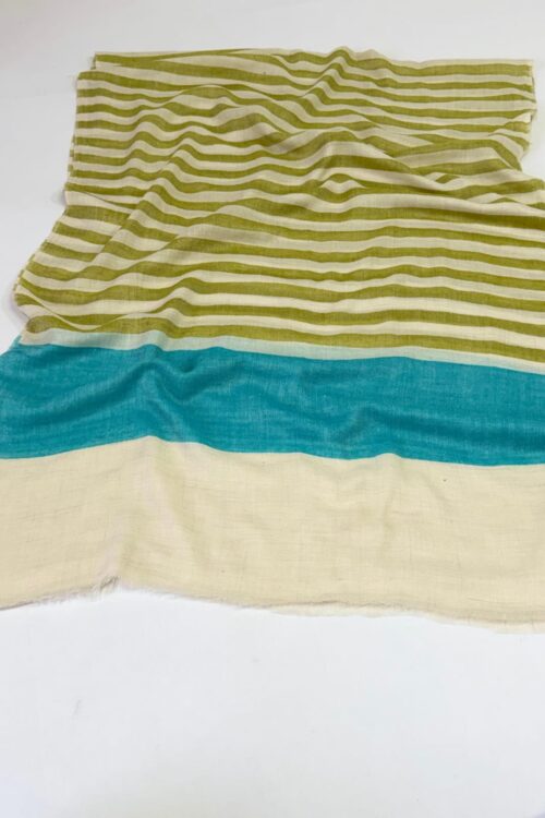 Verdant Tide Pure Pashmina Stole
