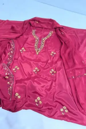 Rosewood Bloom Crepe Suit Set