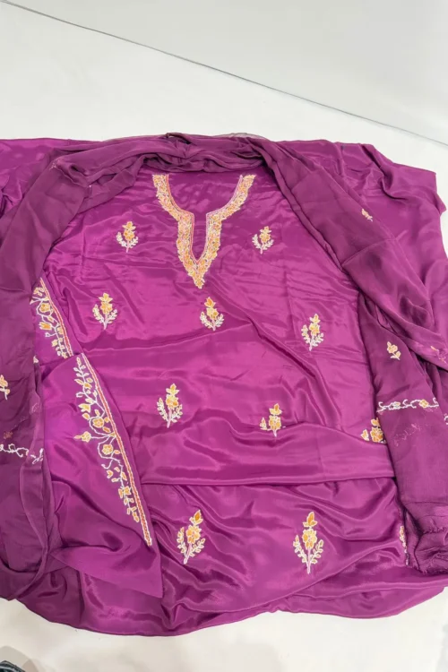 Orchid Royale Crepe Suit Set
